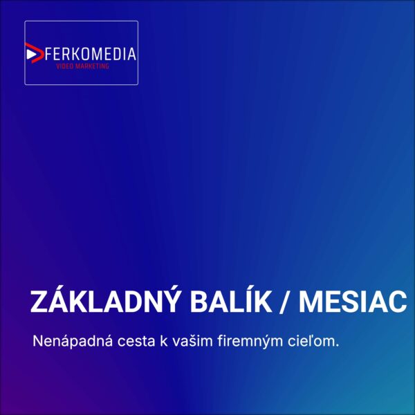 ZÁKLADNÝ BALÍK / MESIAC